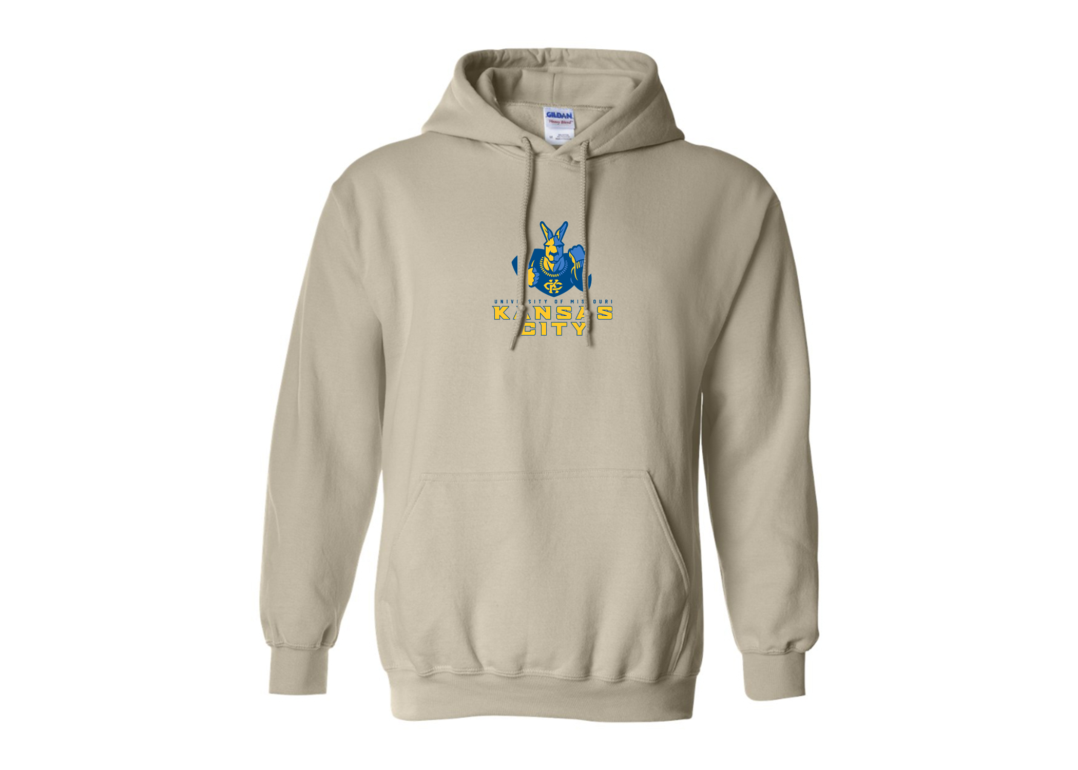 Men's UMKC Kangaroos Gildan Heavy Blend Hooded Sweatshirt